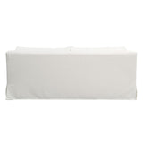 Dovetail Ismael Sofa Cotton Blend Upholstery and Select Hardwood Frame - White