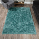 Dalyn Rugs Impact IA100 Tufted 100% Polyester Transitional Rug Teal 8' x 8' IA100TE8SQ