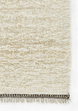 Momeni Neo NEM-5 Hand Woven Contemporary Solid Indoor Rug Ivory 9' x 12'