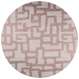 Dalyn Rugs Sedona SN4 Machine Made 100% Polyester Contemporary Rug Taupe 8' x 8' SN4TP8RO