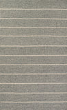 Momeni Twine TWI-1 Hand Woven Contemporary Striped Indoor Rug Grey 9' x 12'