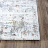 Rizzy Westchester WES862 Power Loomed   Rug Ivory/Multi 3'11" x 5'6"
