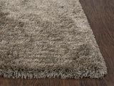Rizzy Whistler WIS104 Hand Tufted Casual/Shag Polyester Rug Beige 8'6" x 11'6"