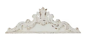 700992 Wood French Country Carved Wall Decor UMA