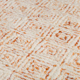 Dalyn Rugs Zoe ZZ1 Hand Tufted 100% Wool Bohemian Rug Orange 9' x 13' ZZ1OR9X13