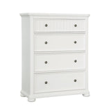 Samuel Lawrence Furniture Savannah 4-Drawer Chest - White Finish S920-440 S920-440-SAMUEL-LAWRENCE