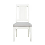 Savannah Desk Chair - White Finish
