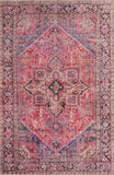 Unique Loom Timeless Simon Machine Made Abstract Rug Red, Beige/Blue/Brown/Green/Violet/Navy Blue 6' 1" x 9' 0"