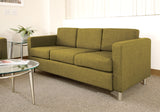 OSP Home Furnishings Pacific Sofa Couch Green