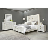 Samuel Lawrence Furniture Melrose Panel Bed with LED Lights S910-BR-K3-SAMUEL-LAWRENCE