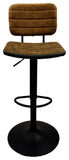 Primitive Collections Tradewinds Swivel Adjustable Stool - Set of 2 PCCQ5399PCOG10 Brown
