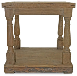 Primitive Collections Balustrade End Table PC11110310 Brown