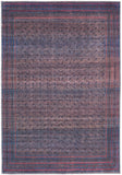 Feizy Rugs Voss Polyester Machine Made Bohemian & Eclectic Rug Blue/Pink/Purple 8'-10" x 12'