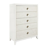 Samuel Lawrence Furniture Melrose 5-Drawer Dresser Chest in a White Finish S910-040 S910-040-SAMUEL-LAWRENCE