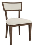 Organic Living Dining Side Chair Woodframed Uph