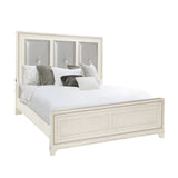 Orleans Upholstered Panel Bed with LED Lights