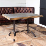 Park Hill Zinc Top Café Table EFT81619