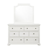 Samuel Lawrence Furniture Savannah Beveled Dresser Mirror - White Finish S920-430 S920-430-SAMUEL-LAWRENCE