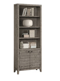 Parker House Tempe - Grey Stone 32 In. Open Top Bookcase Grey Stone Solid Pine Plank / Pine Solids / Birch Veneers TEM#330-GST