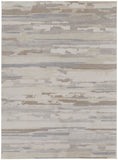 Feizy Rugs Vancouver Polypropylene/Polyester Machine Made Industrial Rug Ivory/Tan/Brown 8' x 10'