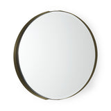 Mercana Adrianna Wall Mirror Gold Metal | 24"
