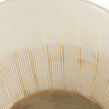 Mercana Agnetha Vase Gold/Cream Glass | 7H
