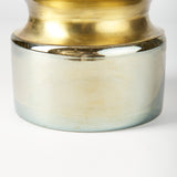 Mercana Adriatic Vase Gold Glass | 11H