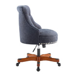 Sinclair Office Chair, Dark Blue