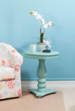Stanton Accent Side Table, Blue