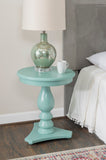 Stanton Accent Side Table, Blue