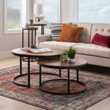 Weston Nesting Tables Brown