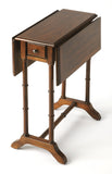 Darrow Umber Drop-Leaf Accent Table