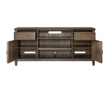 Newport 66" TV Console in a Planked Oak Finish