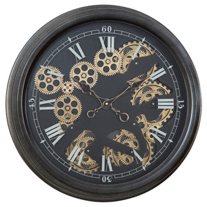 Yosemite Home Decor Paris II Gear Clock 5130008-YHD