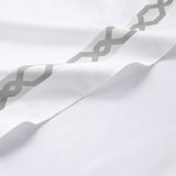 Croscill Signature Hem Glam/Luxury 100% Cotton Sateen Smart Hem Sheet Set CCS20-020