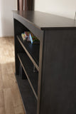 Pali Bookcase/Hutch Granite Solid Radiata Pine, Presswood 5555-GR