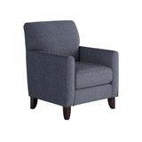 Fusion 702-C Transitional Accent Chair 702-C Sugarshack Navy Accent Chair
