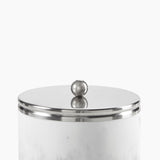 Croscill Corsica Glam/Luxury Jar Small Chrome Silver Metal CC71-0042