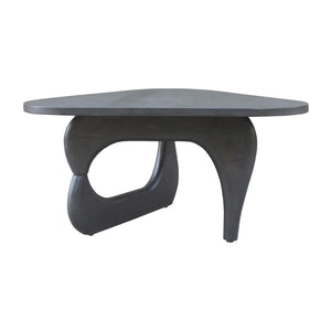 Sagebrook Home Contemporary Wood, 18"h Modern Coffee Table, Dark Gray 17550 Gray Mango Wood