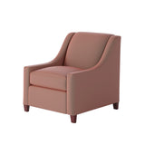 Fusion 552-C Transitional Accent Chair 552-C Geordia Clay Accent Chair