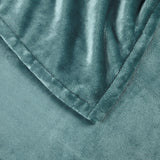 Serta Plush Heated Casual 100% Polyester Microlight Heated Blanket ST54-0097