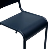 Otis Outdoor Side Chair in Dark Blue - Set of 2
