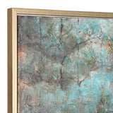 Sagebrook Home Contemporary 62x42 Handpainted Oil Canvas Trees, Multi 70134 Multi Polyester Canvas