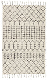 Jaipur Living Riot Handmade Geometric Ivory/ Black Area Rug (8'10"X11'9")