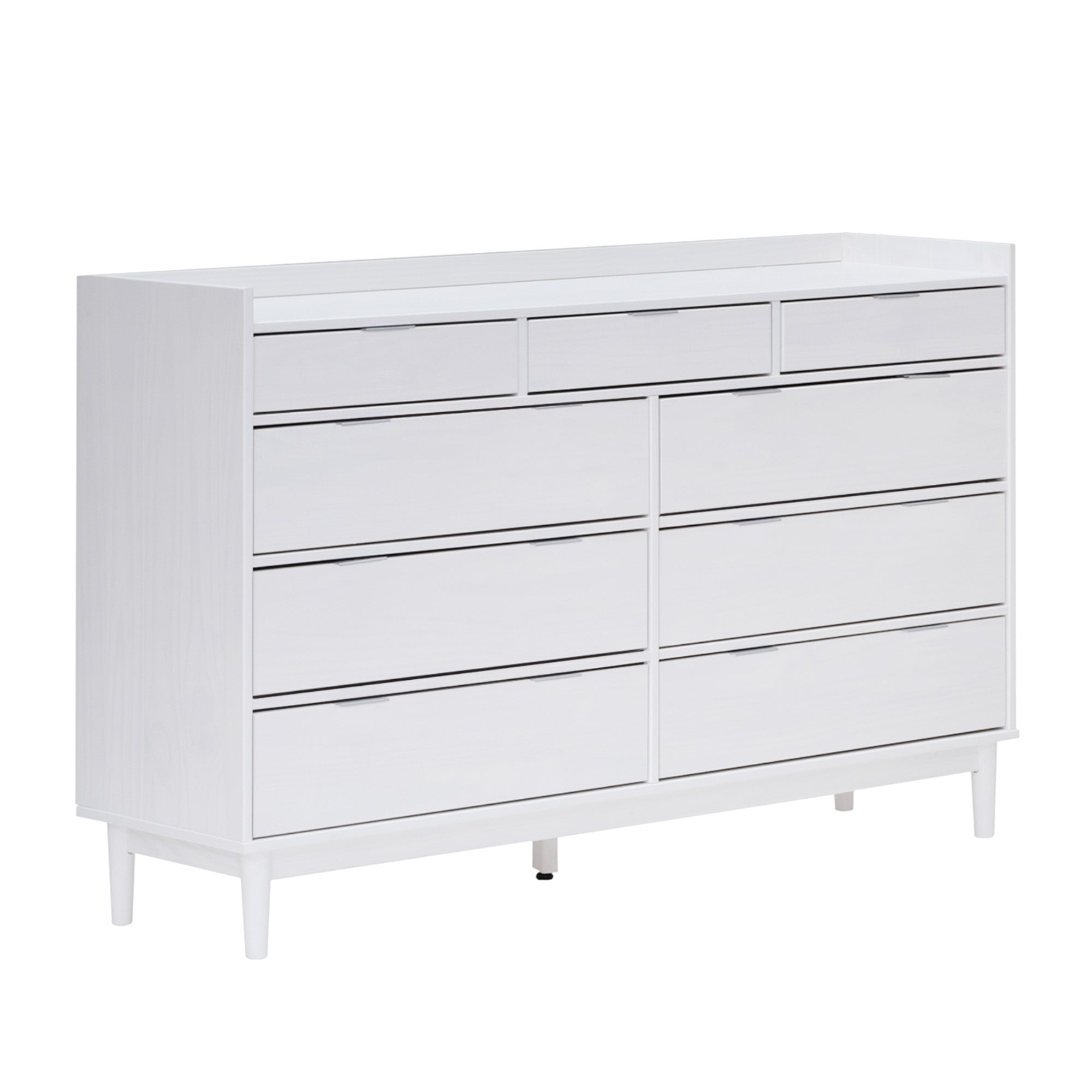 lee mid-century modern 9-drawer dresser reviews Lee Mid-Century Modern Wood Nightstand