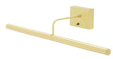 Battery Operated Slim-LED 24" Satin Brass Picture Light