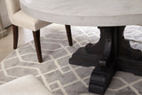 Essentials for Living Bella Antique Bastille Round Dining Table Base 8078-RD.BW-PNE