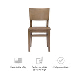 Dominic Chair Natural- Set of Two