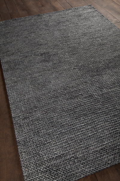 Chloe 70% Wool + 30% Viscose Hand-Woven Contemporary Rug – English Elm