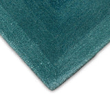 Trans-Ocean Liora Manne Tivoli Dream Border Contemporary Indoor Hand Tufted 100% Wool Pile Rug Aqua 8'3" x 11'6"
